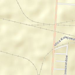 Brzeziny Śląskie Street Map