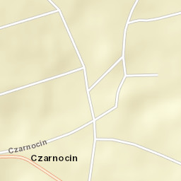 Czarnocin Street Map