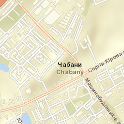 Chabany Street Map