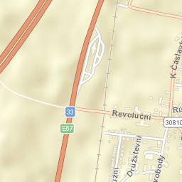 Černožice Street Map