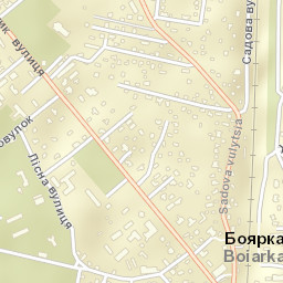 Boyarka Street Map