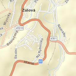Žulová Street Map