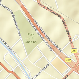 Gliwice Street Map