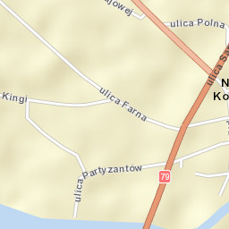 Nowy Korczyn Street Map