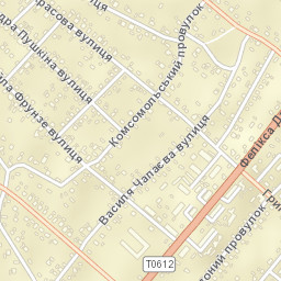 Baranivka Street Map