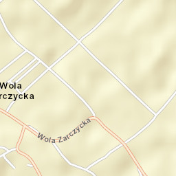 Wola Żarczycka Street Map