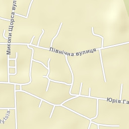 Bykivka Street Map