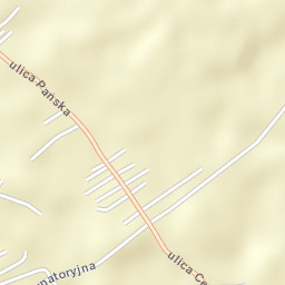Górno Street Map