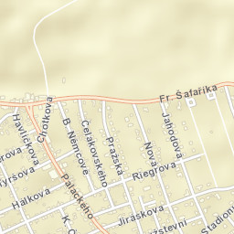 Veltrusy Street Map