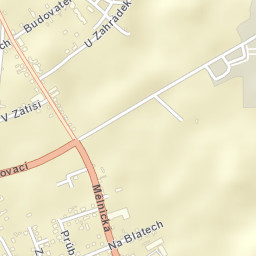 Libiš Street Map