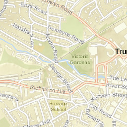 Truro Street Map