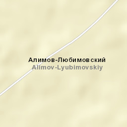 Alimov-Lyubimovsky Street Map