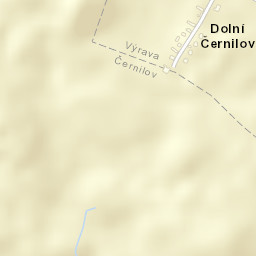 Dolní Černilov Street Map