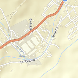Česká Ves Street Map