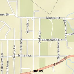 Lumby Street Map