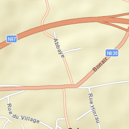 Onhaye Street Map