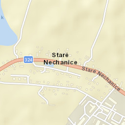Staré Nechanice Street Map