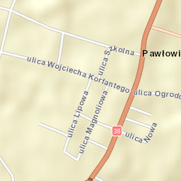 Pawłowiczki Street Map