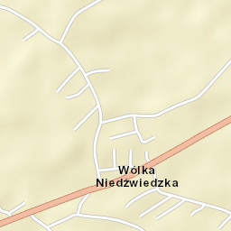 Wólka Niedźwiedzka Street Map