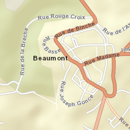 Beaumont Street Map