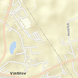 Vintířov Street Map