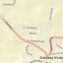 Odolena Voda Street Map