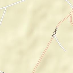 Bejsce Street Map