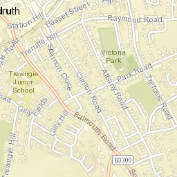 Redruth Street Map