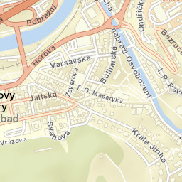 Karlovy Vary Street Map