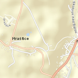 Skuhrov nad Bělou Street Map