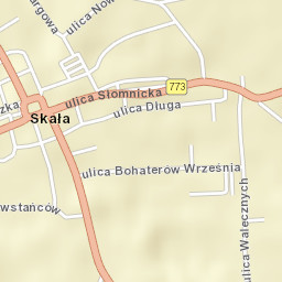 Skała Street Map