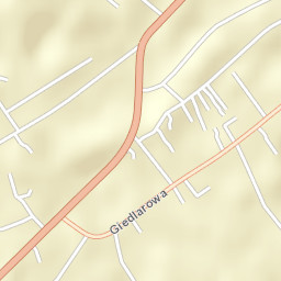 Giedlarowa Street Map