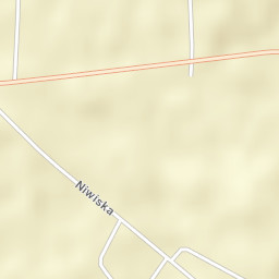 Niwiska Street Map