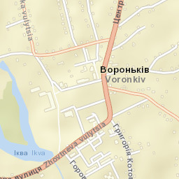 Voronkov Street Map