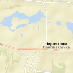 Chernyakhivka Street Map