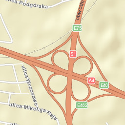 Mysłowice Street Map