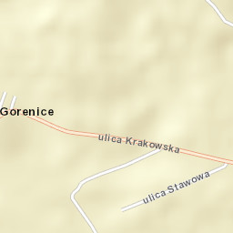 Gorenice Street Map
