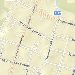 Valuyki Street Map