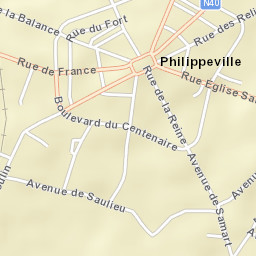 Philippeville Street Map