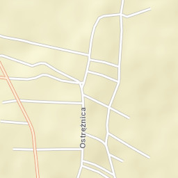 Ostrężnica Street Map