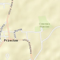 Przecław Street Map