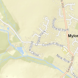 Mylor Bridge Street Map