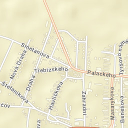 Řevničov Street Map