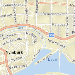 Nymburk Street Map