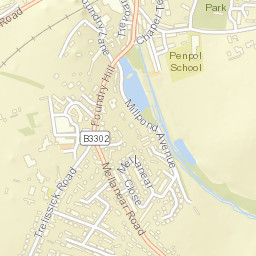 Hayle Street Map