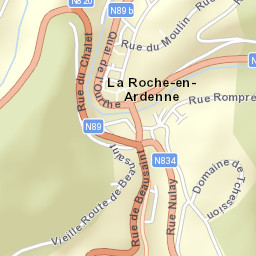 La Roche-en-Ardenne Street Map