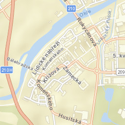 Sokolov Street Map