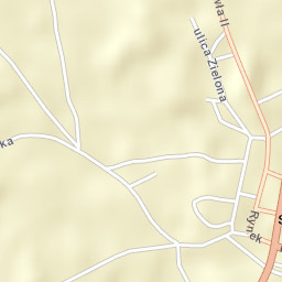 Sieniawa Street Map