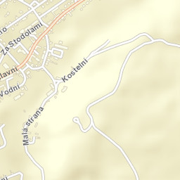 Kryry Street Map