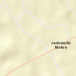 Jadowniki Mokre Street Map